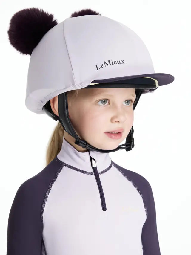 LeMieux Mini Double Pom Hat Silk AW25
