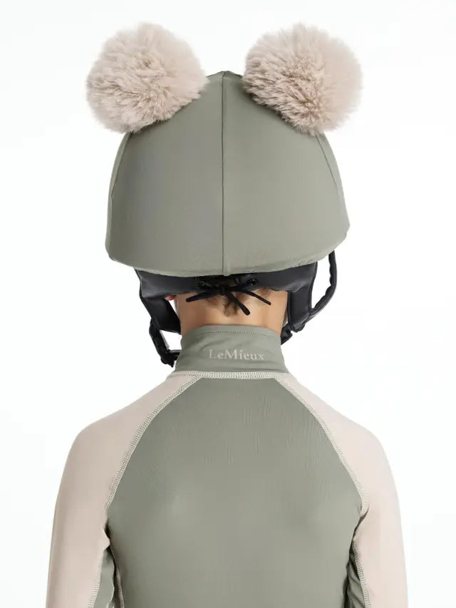 LeMieux Mini Double Pom Hat Silk AW25