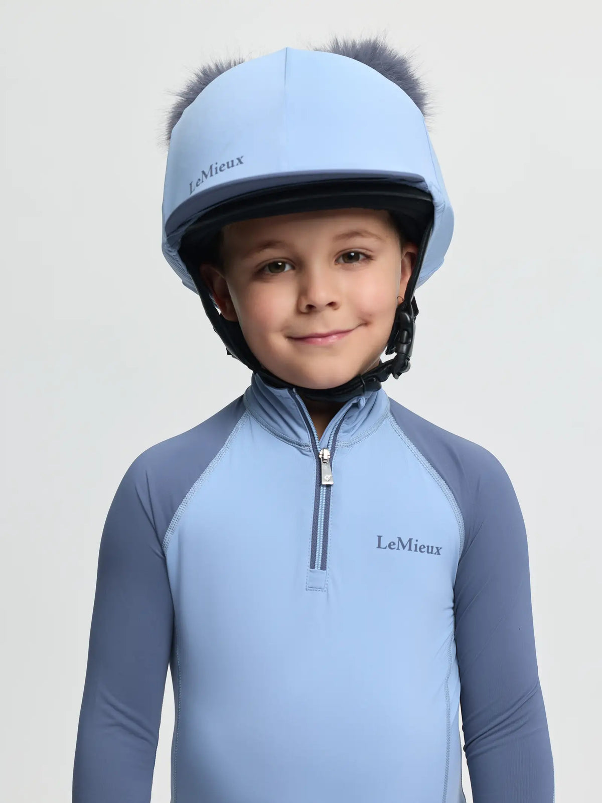 LeMieux Mini Double Pom Hat Silk SS26