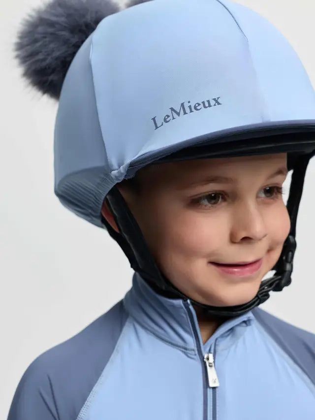 LeMieux Mini Double Pom Hat Silk SS26