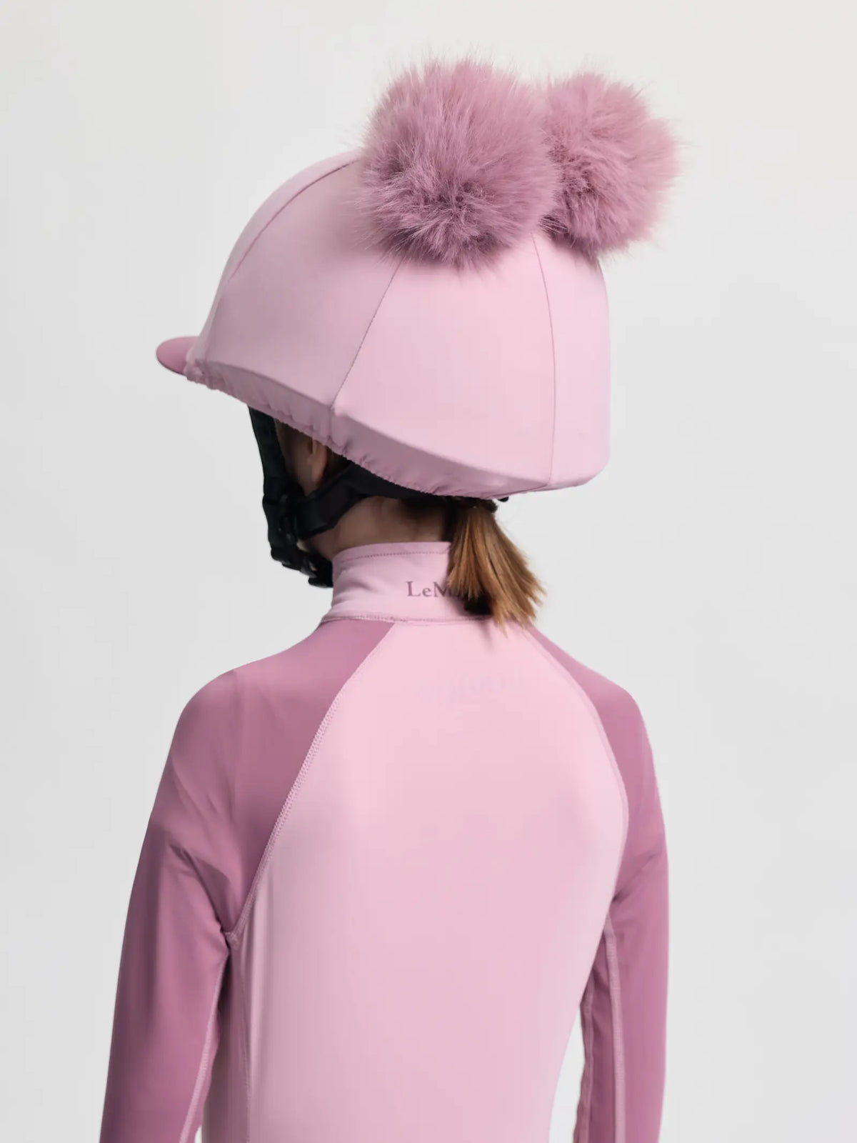 LeMieux Mini Double Pom Hat Silk SS26