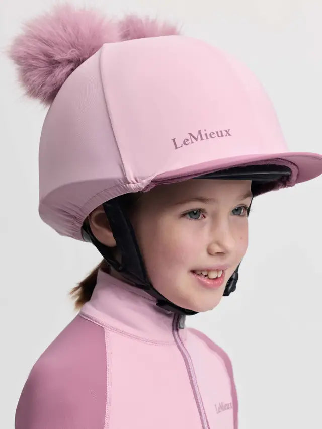 LeMieux Mini Double Pom Hat Silk SS26