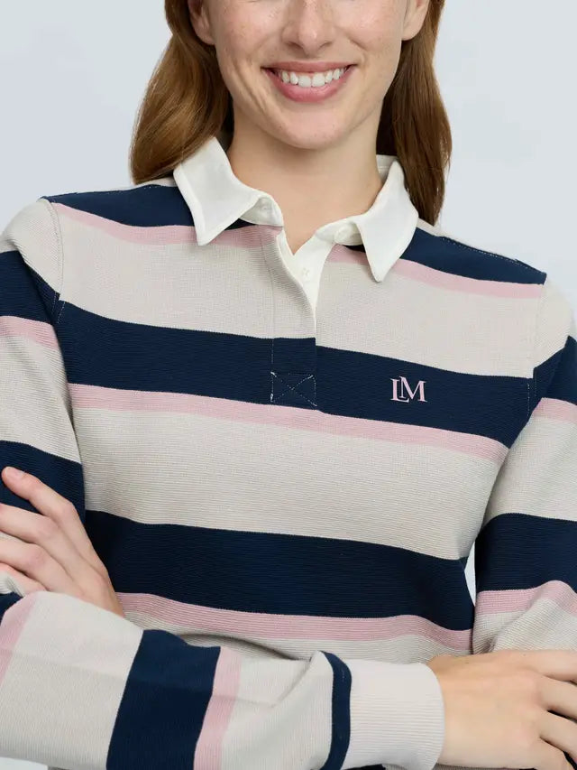 LeMieux Women's Sloane Stripe Rugby Shirt AW26