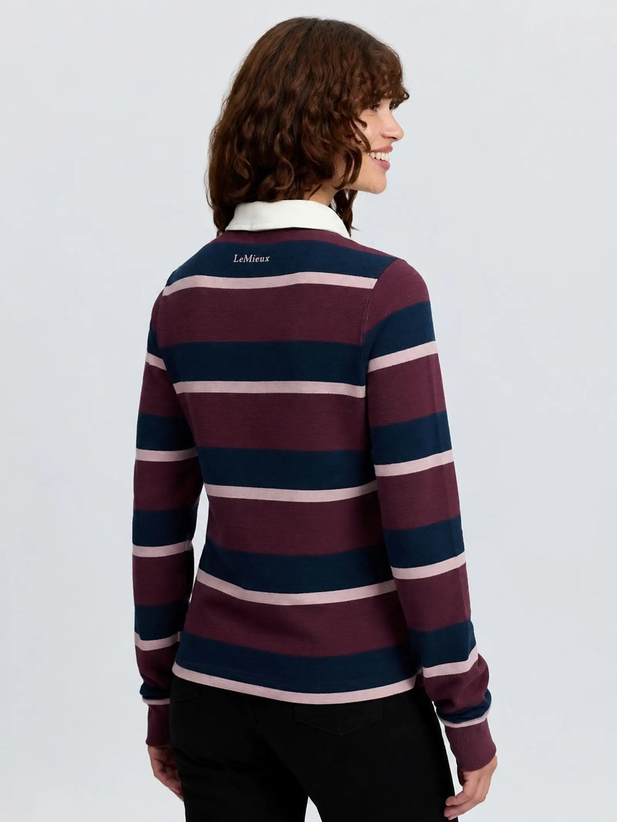LeMieux Women's Sloane Stripe Rugby Shirt AW26