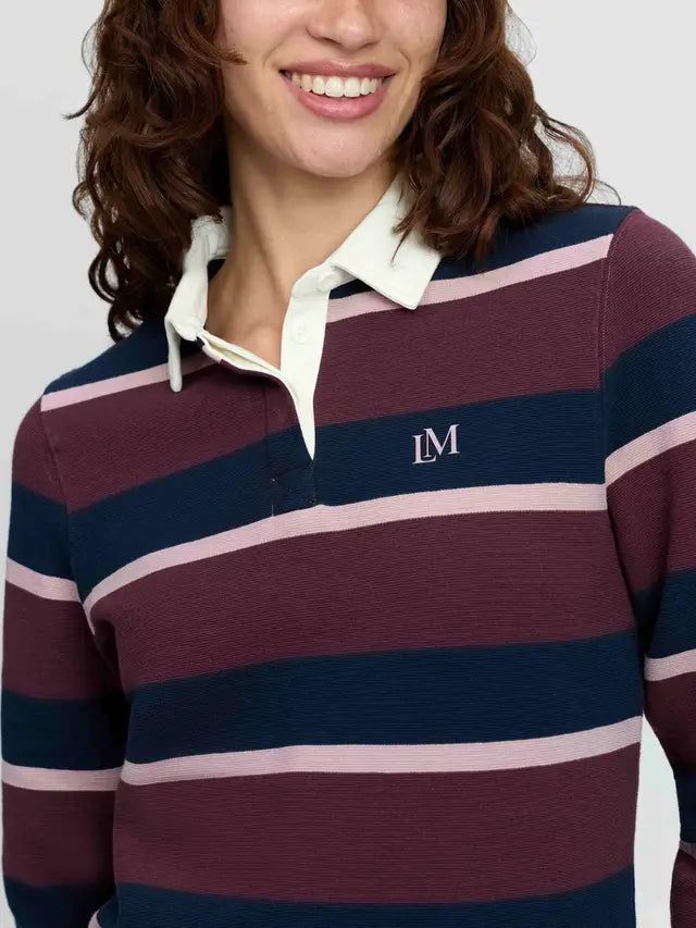 LeMieux Women's Sloane Stripe Rugby Shirt AW26