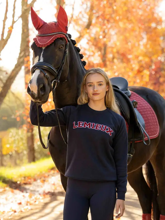LeMieux Vida Varsity Crew Neck Sweater AW26