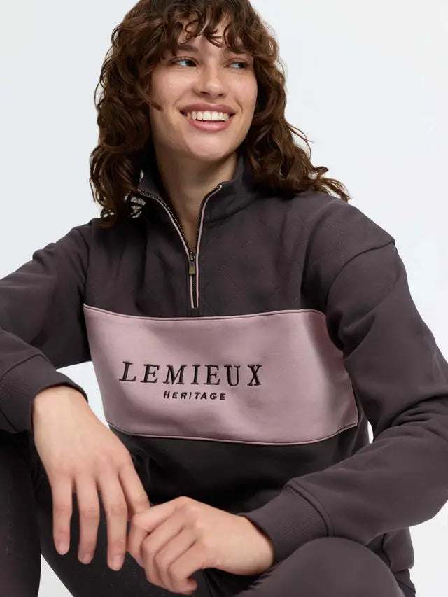 LeMieux Womens Heritage Quarter Zip Sweat