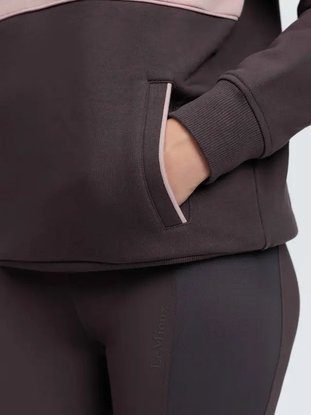 LeMieux Womens Heritage Quarter Zip Sweat