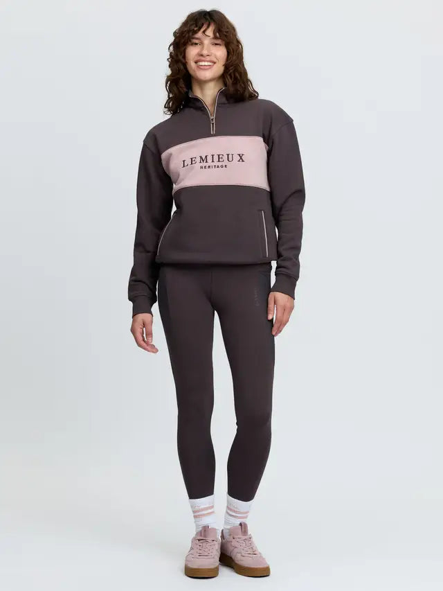 LeMieux Womens Heritage Quarter Zip Sweat