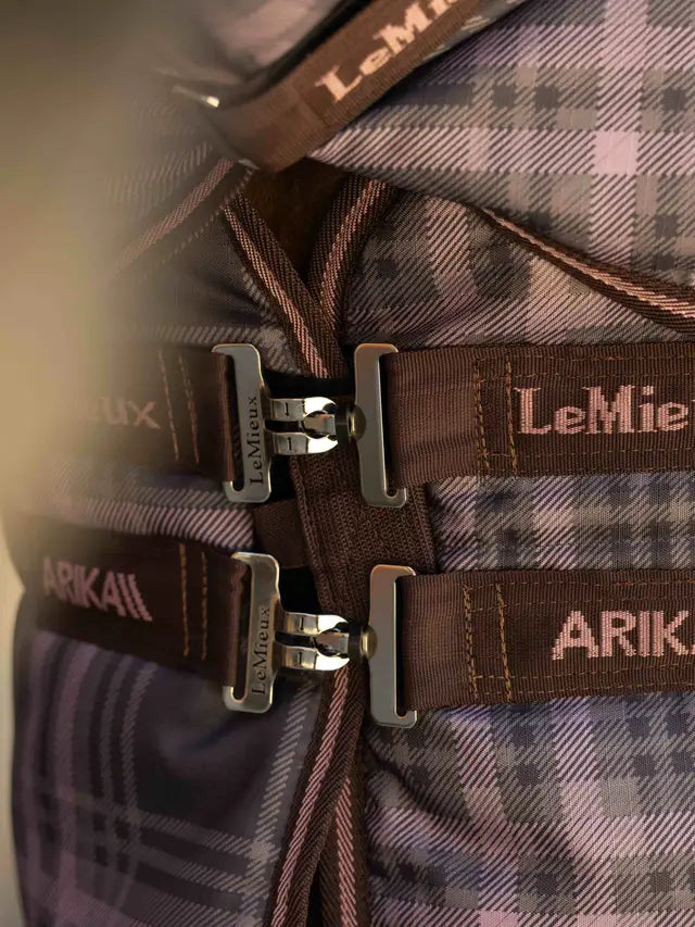 LeMieux Arika Check Stable rug with Neck 200g