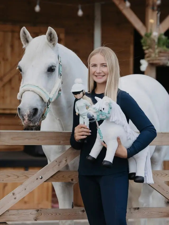 LeMieux x Harlow Toy Pony Vogue Headcollar & Leadrope