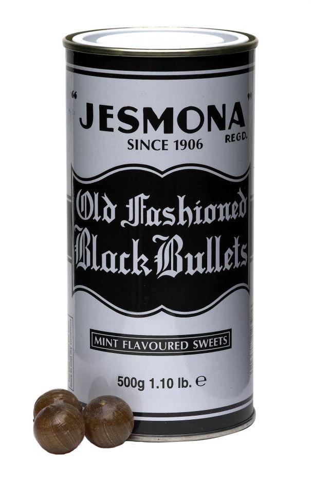 Jesmona Old Fashioned Black Bullets 500g - Country Ways