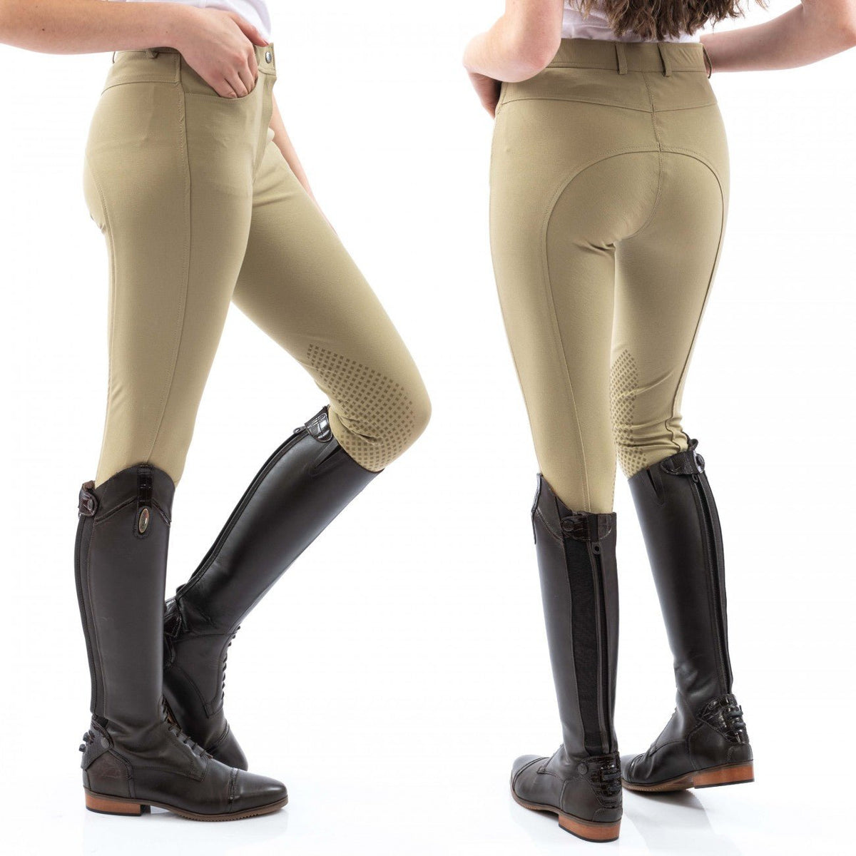 John Whitaker Women's Clayton Knee Grip Breeches - Country Ways