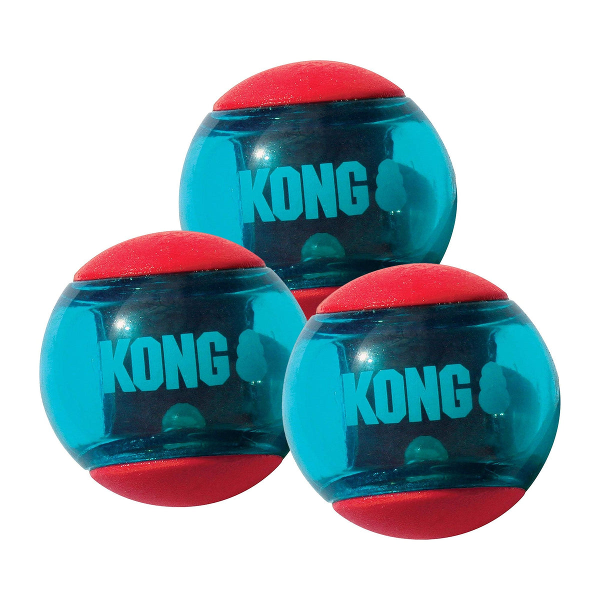 Kong Squeezz Action Ball x 3 Pack - Country Ways