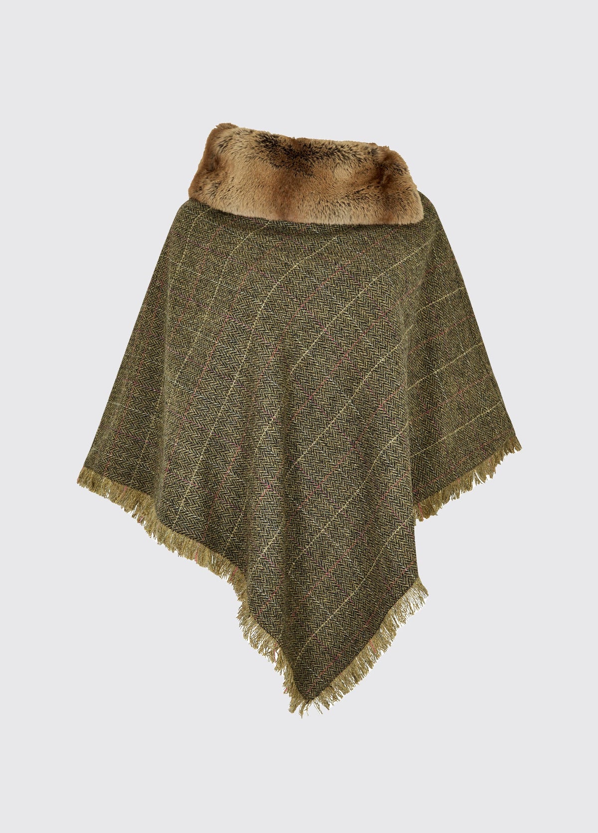 Dubarry Women's Silverfir Tweed Poncho