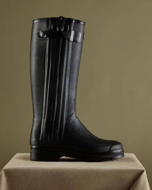 Le Chameau Men's Chasseur Neoprene Lined Full Zip Wellington Boots