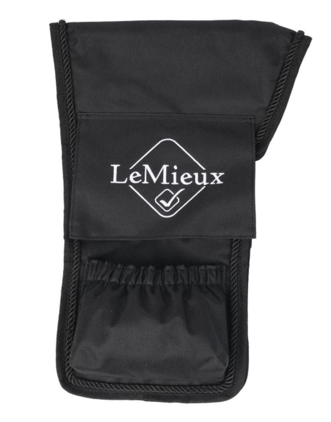 LeMieux Vector Stirrup Cover Black - Country Ways