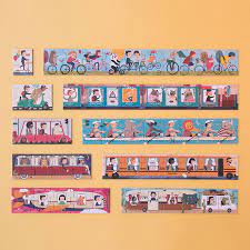Londji 10 Travellers Puzzles - Country Ways