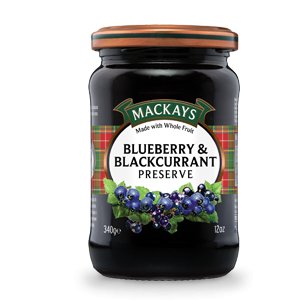 Mackay's Blueberry & Blackcurrant Preserve 340g - Country Ways