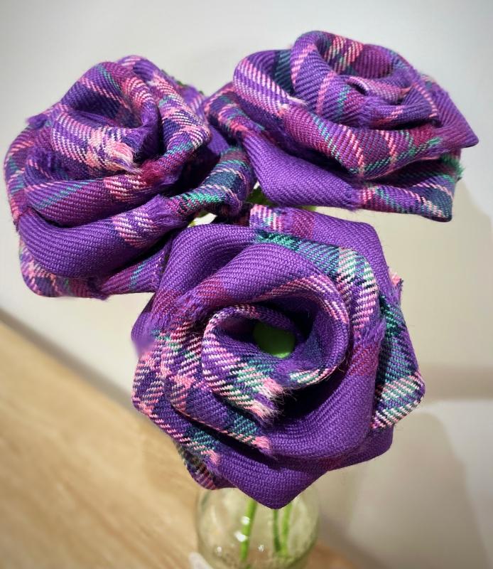 Memories of Scotland Tartan Rose - Country Ways