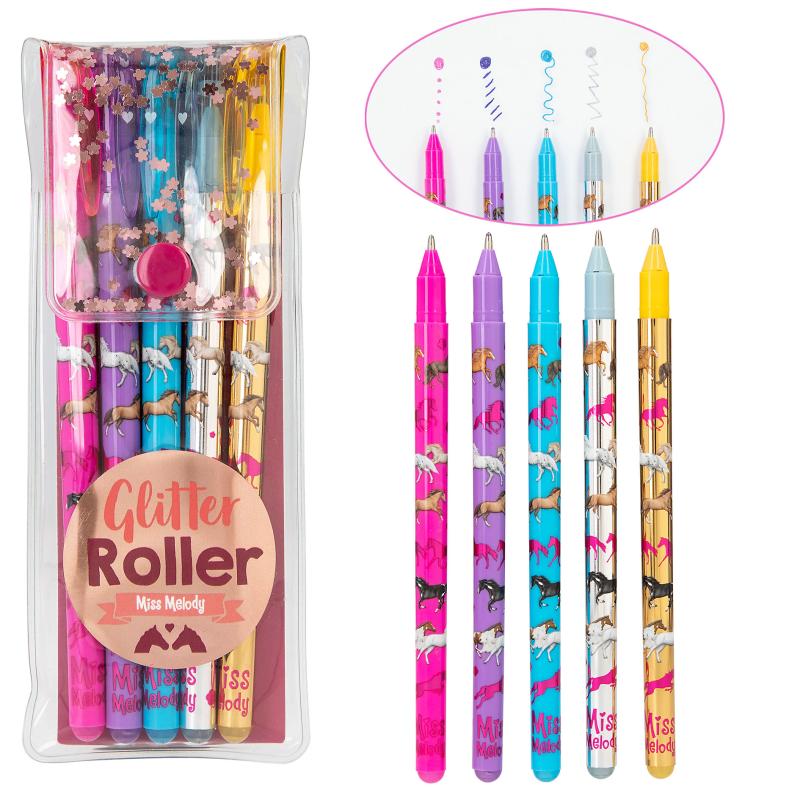 Depesche Miss Melody – Set De Joyas Con Cambio De Color – Pulsera De Satén Y Anillo Ajustable – Sin Níquel – Regalo Para Niñas A Partir De 4 Años