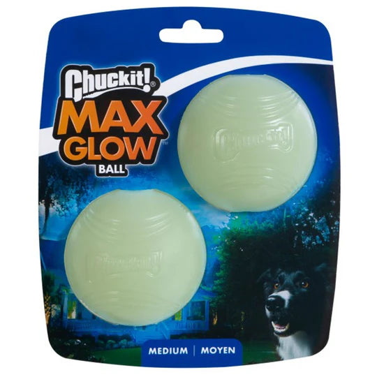 Chuckit! Max Glow Ball 2 Pack