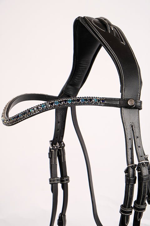 Montar Navy Dlux Browband - Country Ways