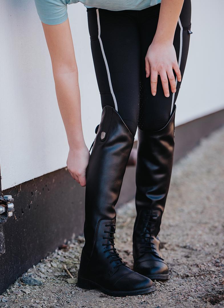 Mountain Horse Young Rider Veganza Vegan Tall Riding Boots - Country Ways