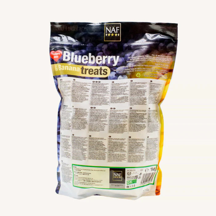 NAF Blueberrry & Banana Treats