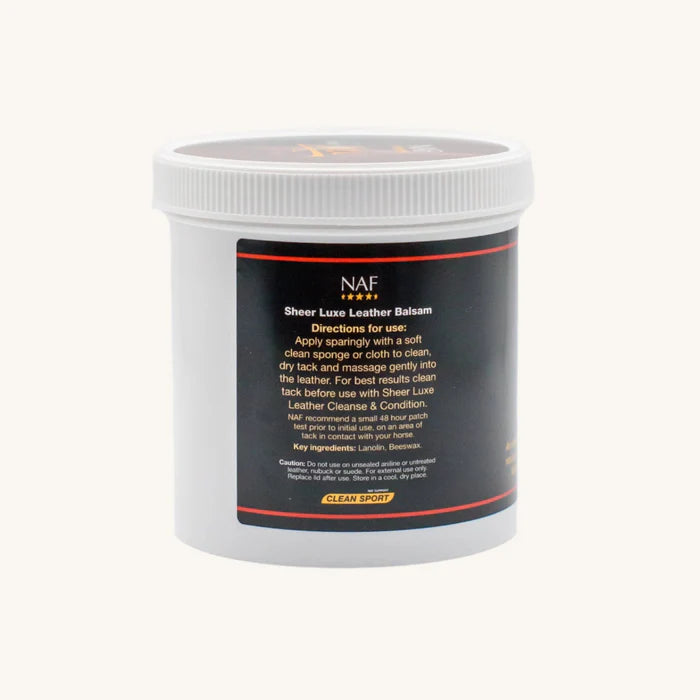 NAF Sheer Luxe Leather Balsam