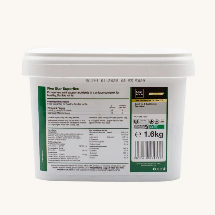 NAF Five Star SuperFlex Powder