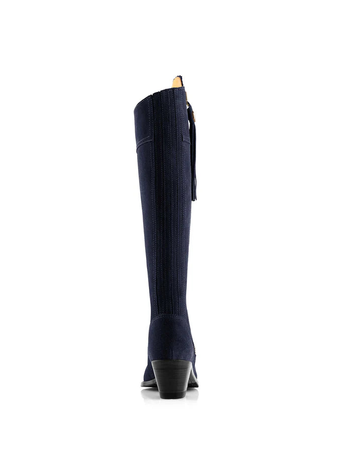 Fairfax & Favor Suede Heeled Regina - Reg Fit