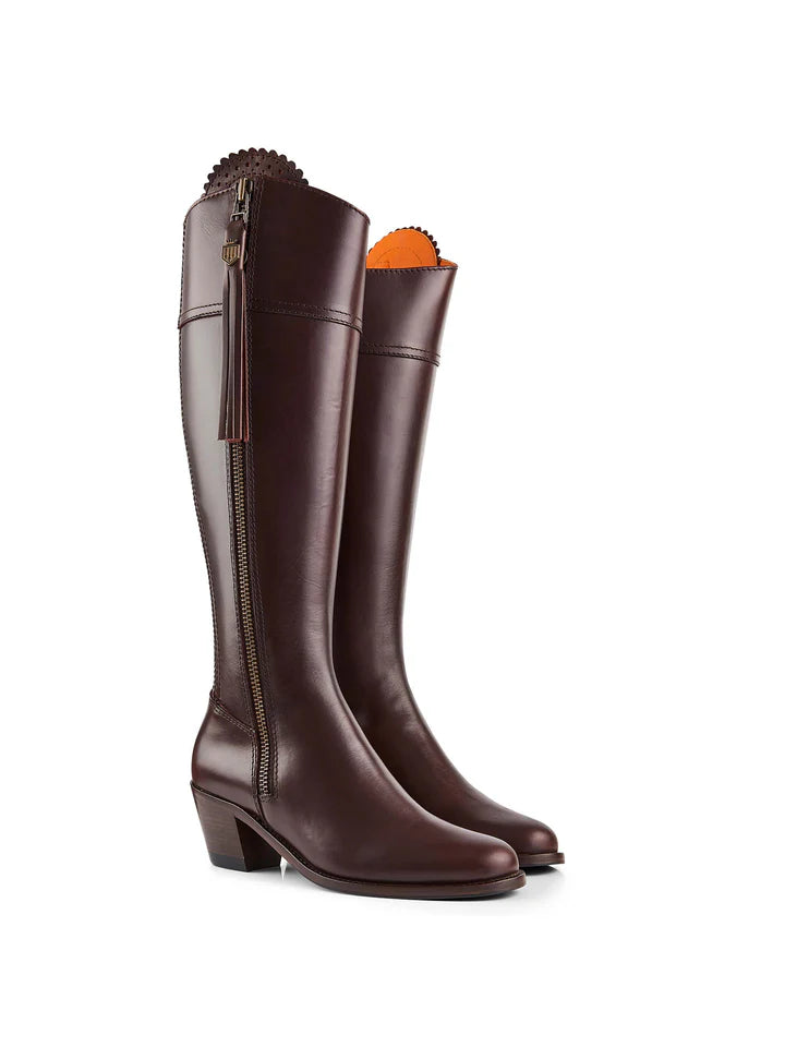 Fairfax & Favor Leather Heeled Regina - Sport Fit