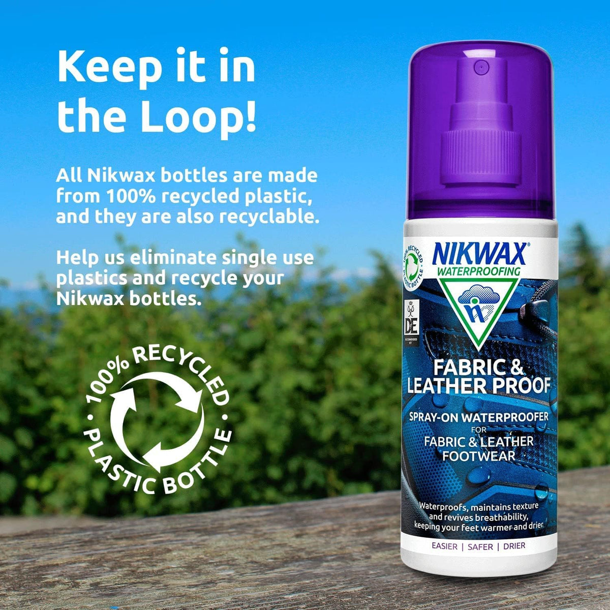 NikWax Waterproofing Fabric & Leather Proof - Country Ways