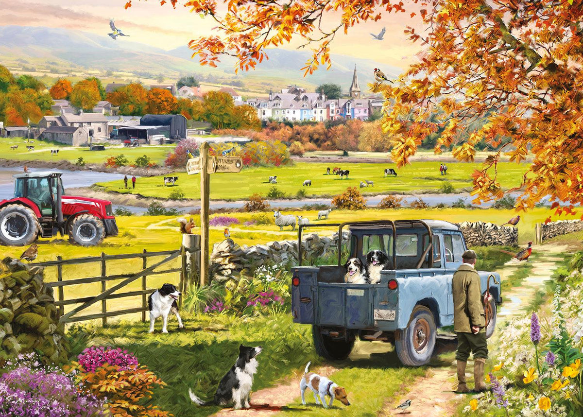 Otter House 1000 Piece Puzzles - Country Ways