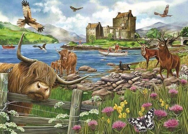 Otter House 1000 Piece Puzzles - Country Ways