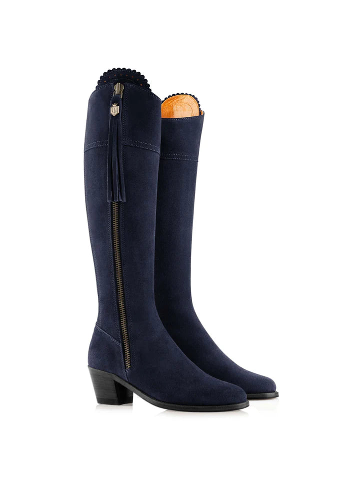 Fairfax & Favor Suede Heeled Regina - Reg Fit
