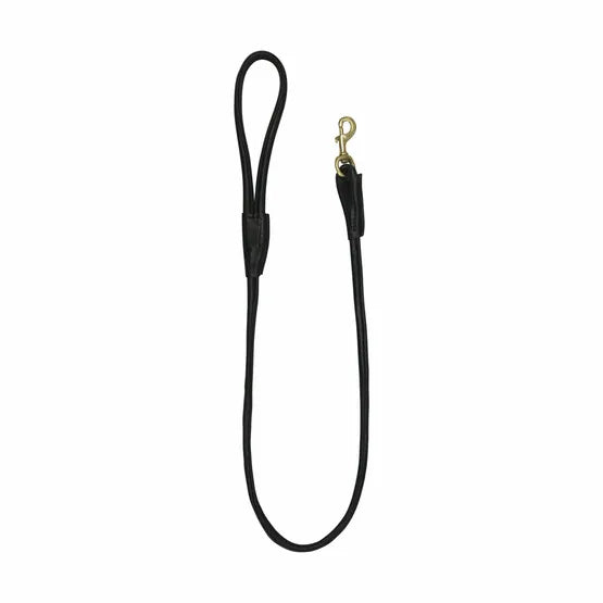 Benji & Flo Superior Rolled Leather Dog Lead