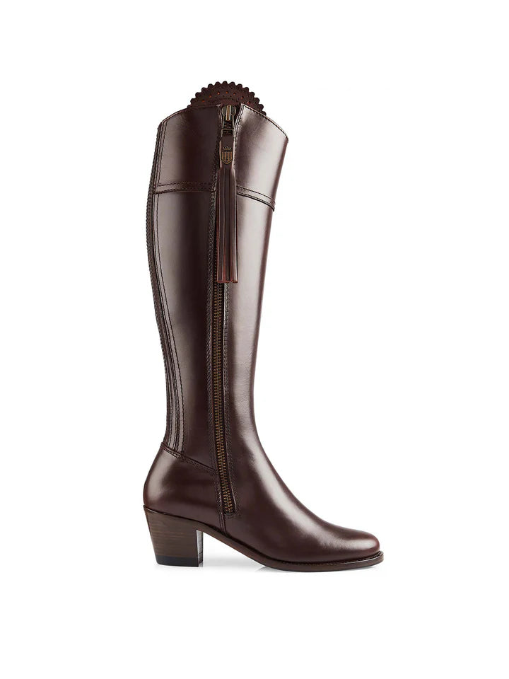 Fairfax & Favor Leather Heeled Regina - Sport Fit