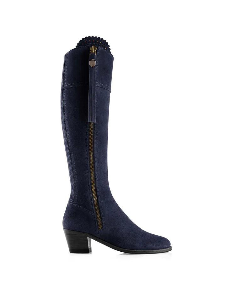 Fairfax & Favor Suede Heeled Regina - Reg Fit