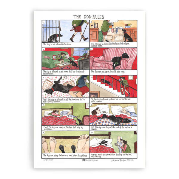 Samuel Lamont Cotton Tea Towel - Country Ways