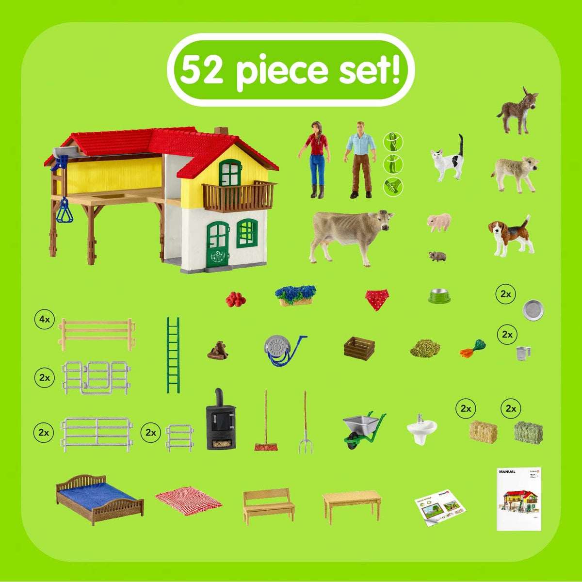 Schleich Farm World Stable - Country Ways