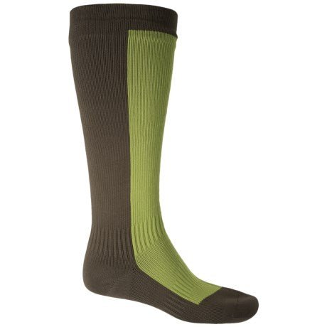 Sealskinz Hiking Mid Knee Golden Moss/Dark Olive - Country Ways