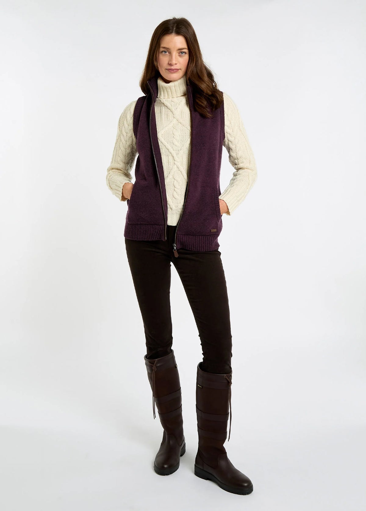 Dubarry Women's Sheedy Knit Gilet