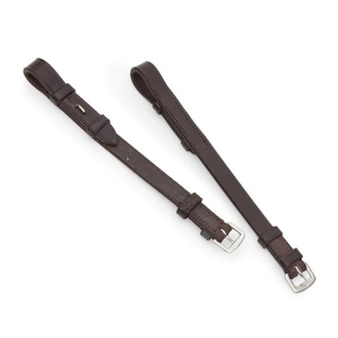 Shires Blenheim Leather Bridle Cheeks - Country Ways