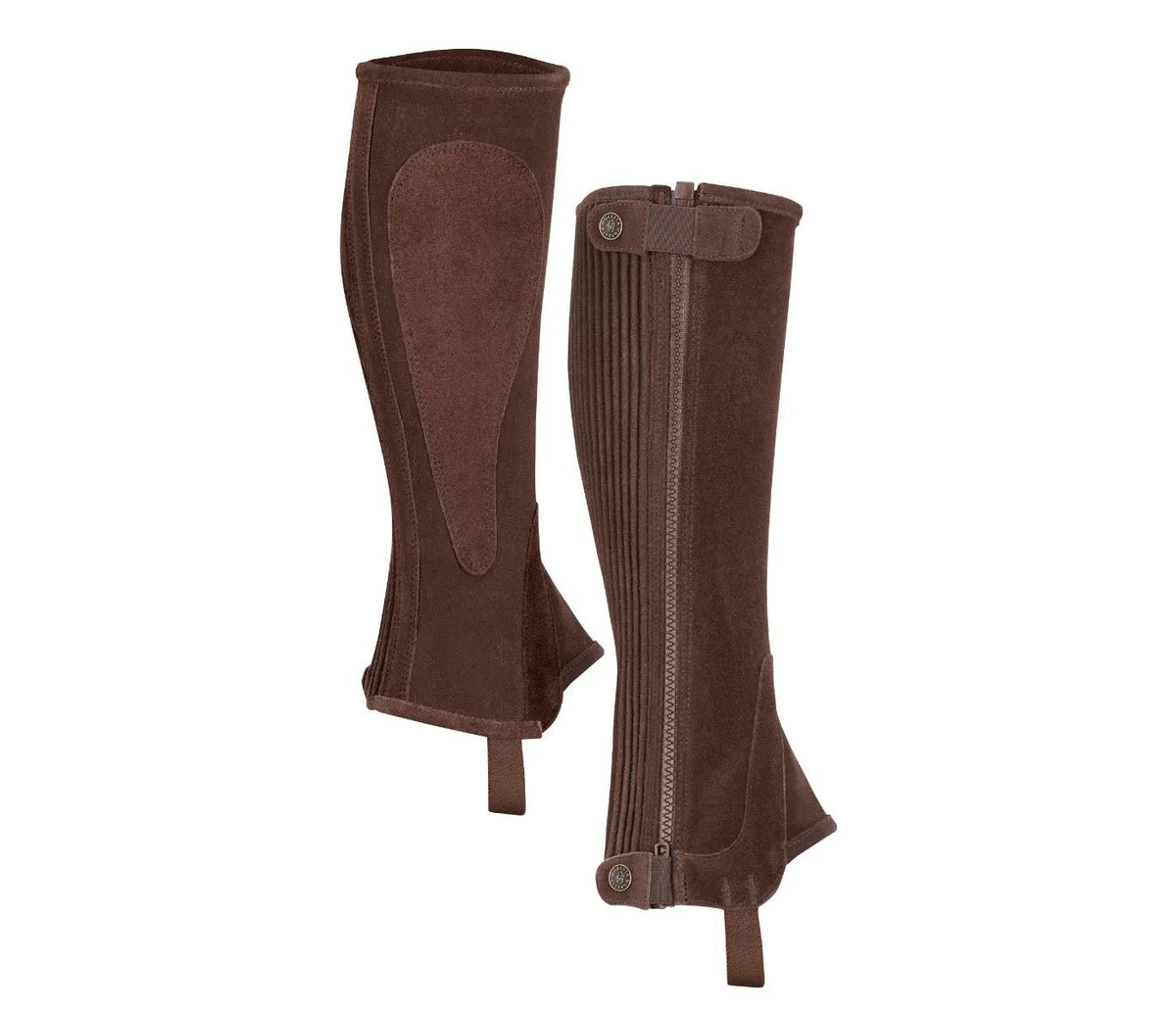 Demi-chaps En Daim Shires Moretta Pour Enfants - Souples Demi-chaps En Daim Shires Moretta Pour Enfants - Souples
