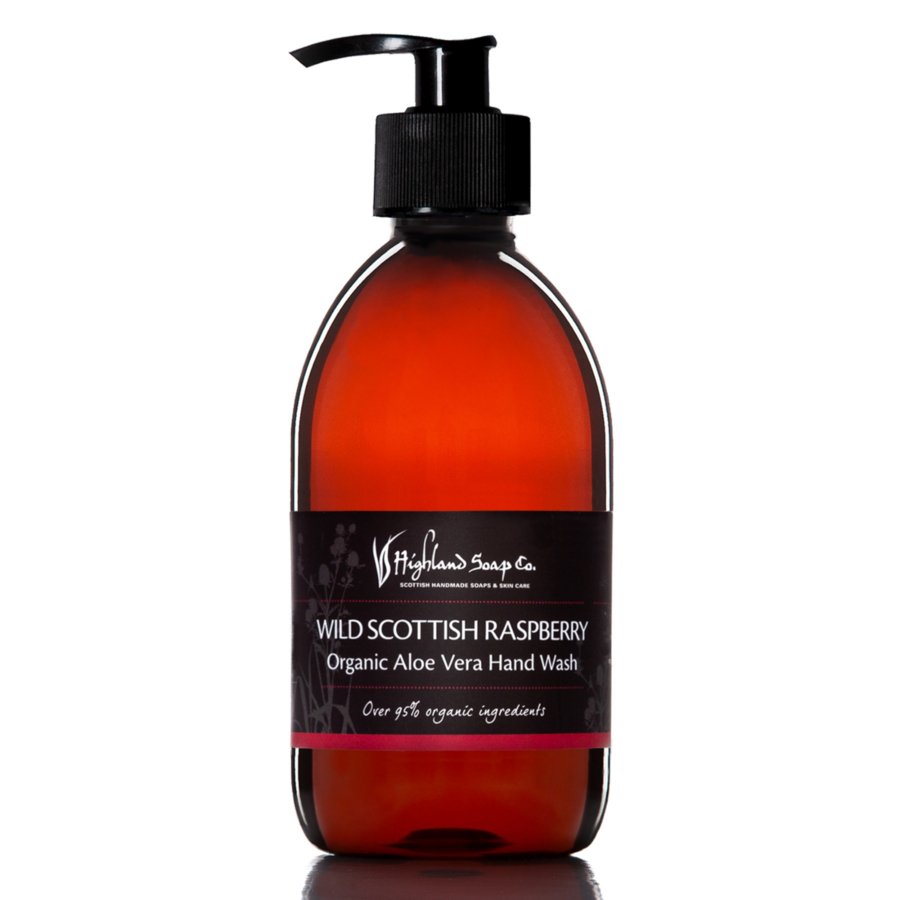 The Highland Soap Co. Wild Scottish Raspberry Organic Hand Wash - Country Ways