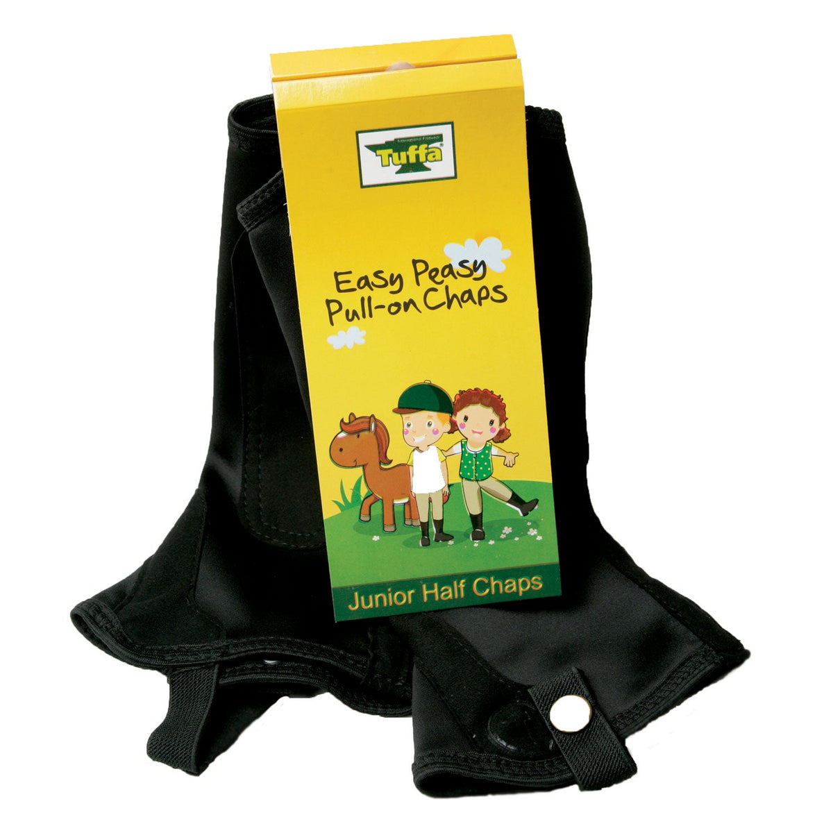Tuffa Kids Easy Peasy Pull on Half Chaps - Country Ways