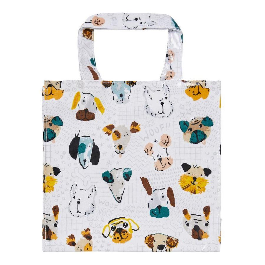 Ulster Weavers Wipeable PVC Medium Gusset Bag with Long Handles Mutley Crew - Country Ways