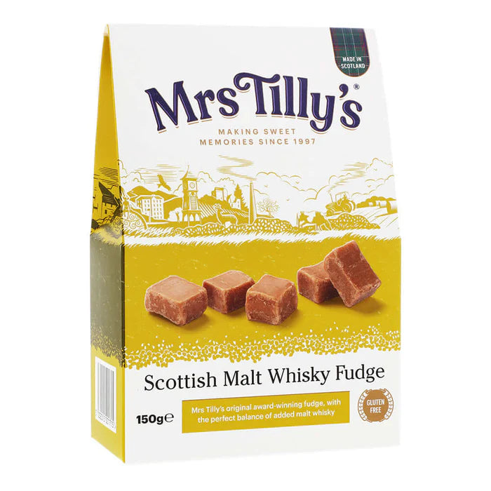 Mrs Tilly’s Scottish Malt Whiskey Fudge